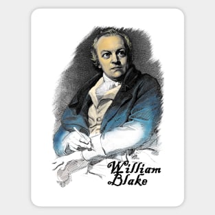 William Blake - Portrait of The Artist Sticker